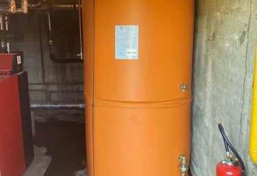 Installation ballon préparateur Charot par Qualiplomberie