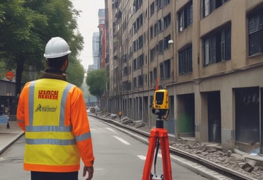 Monitoreo en una avenida en construcción para evaluar el nivel de ruido