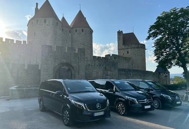 Chauffeurs VTC van Carcassonne