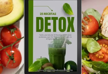 Ebook 25 Receitas Detox