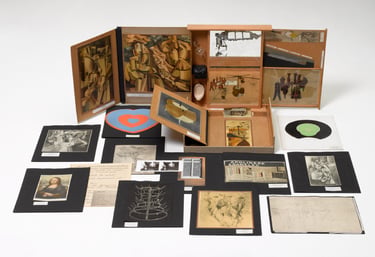 La Boîte-en-valise (Série C) 1936-1941, ©Centre Pompidou achat, 1964 Cabinet d'art graphique