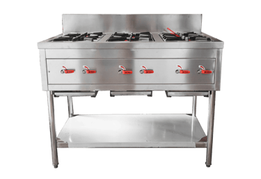 Western Range 6 Burners เตาฝรั่ง 6 หัว KB-5 สแตนเลส Made to Order