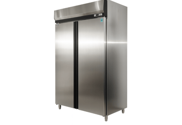 Upright Refrigerator 2 Doors Full ตู้เย็นสแตนเลส 2 ประตูเต็ม Chill / Freezer