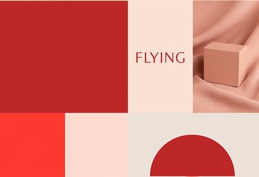 Flying Ladybug and moodboard