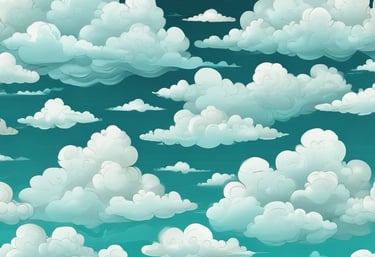 A collection of colorful digital stickers displayed on a pastel background.