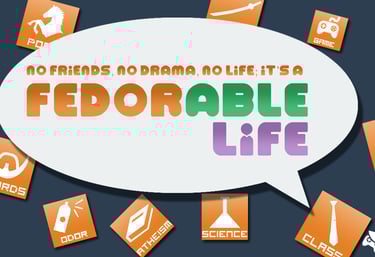 banner image of the video game fedorable life