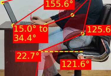 Sitting Posture analysis in Noida, Delhi, Ghaziabad, Greater Noida
