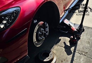 rake replacement and inspection service at Fast Tire Shop East Los Angeles.