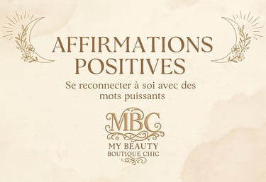 blog - journal spirituel - Affirmations Positives : Se Reconnecter à Soi avec des Mots Puissants