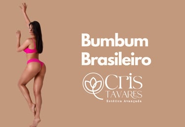 Procedimento Bumbum Brasileiro do Clube da Saúde e Beleza da Dra. Cris Tavares.