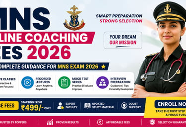 MNS Online Coaching Fees 2026