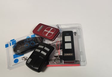 Originalūs pulteliai: Hörmann, CAME, Sommer, HR Matic