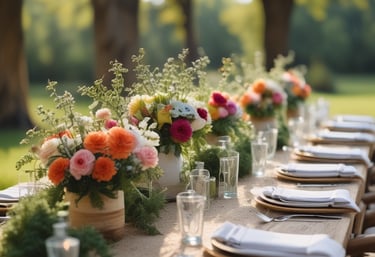 An inviting kitchen scene with a chef preparing fresh ingredients for a meal.