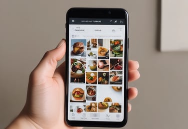 A creative team collaborating on a project with sketches and digital devices around them.