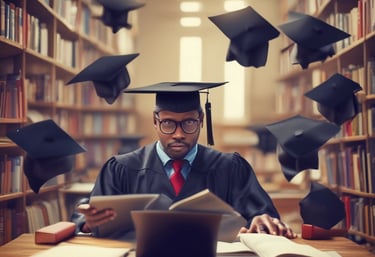 A curved facade covered in white latticework