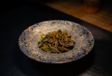 Pasta con le vongole Ristorante Il Bisbetico Roccastrada