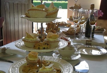 High Tea in the Bowls Club house in Alexandra Recreation Ground