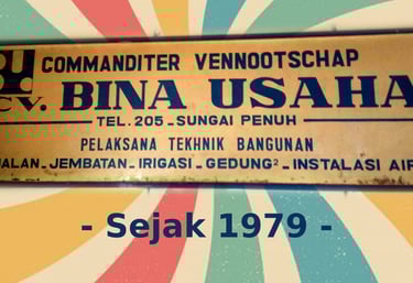 binur kontraktor amanah dua generasi pekanbaru