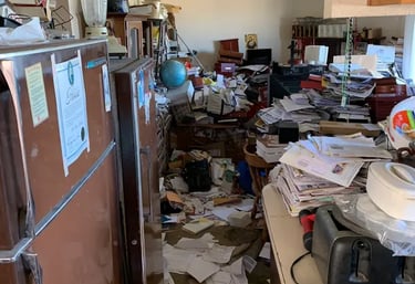 williamsburg hoarder house clean out