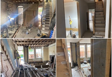 Ground floor renovation by us to unlock full space potential