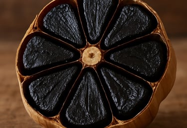 Ajo negro ecológico