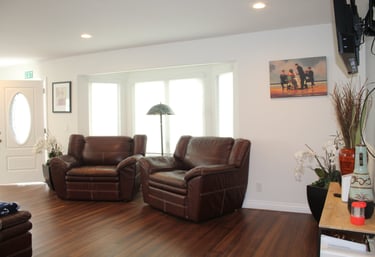 A cozy living room 