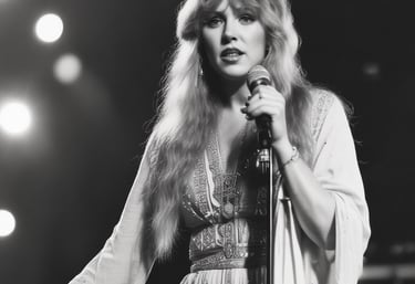 A nostalgic collage of 1980s female rock legends, showcasing their influence on music.