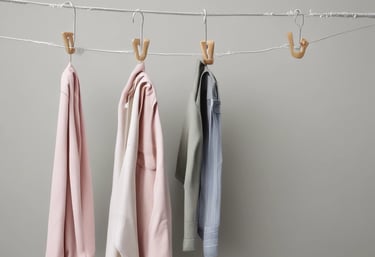 A clean and organized textile cleaning facility.