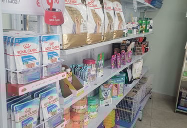 Rações e demais produtos para Cães, Gatos, Peixes, Aves e Roedores