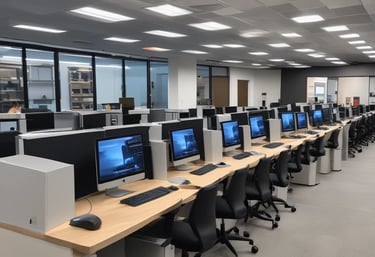 people doing office works