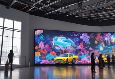 black blue and yellow textile