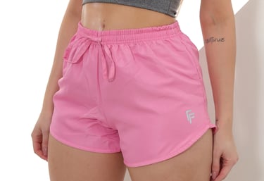 Shortinho Tactel rosa