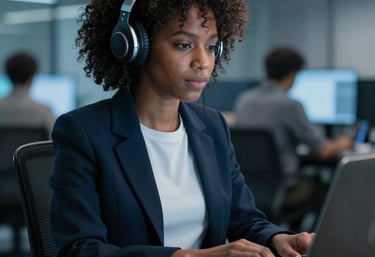 closeup photo of turned-on blue and white laptop computer