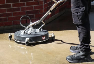 pressure washing