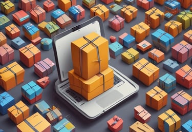 a man riding a skateboard down a street next to tall buildings