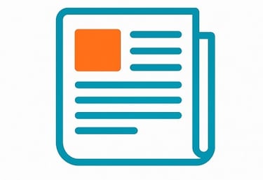 a document with a document and a pen