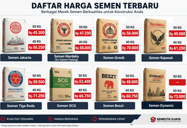 harga semen di bandung