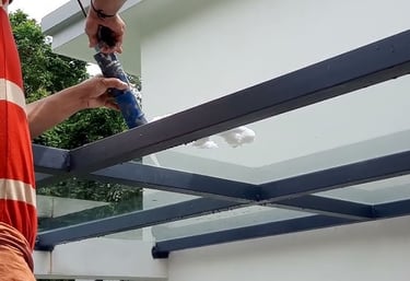 Modern pergola maker in Bangalore offering customized wooden and metal pergola designs for terraces and gardens