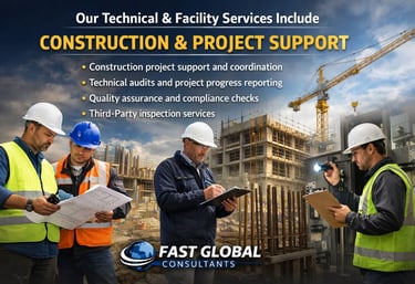 Fast Global Consultants Construction & Project Support Services
