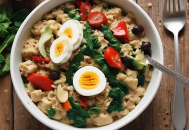 a man riding a skateboard down a street next to tall buildings