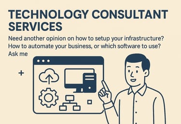technology consultant services and advice