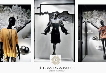 Elizabeth Lotz (Liz Lotz) art director fashion white paper high fashion extra large flowers artist paper flower installation 