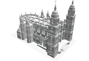 Modelo 3D obtenido mediante escaner láser para la conservación del patrimonio histórico y cultural