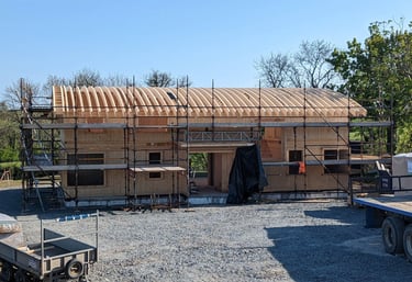 Eco friendly timber building in HBE