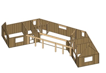 Timber Frame building