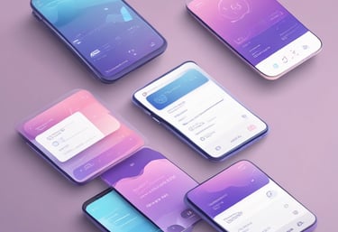 a man riding a skateboard down a street next to tall buildings