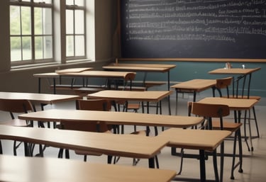 A person reviewing job listings on a laptop with a focused expression.