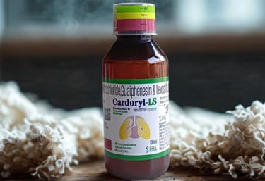 Cardoryl-LS cough syrup 100 ml packaging SBT Pharmaceuticals