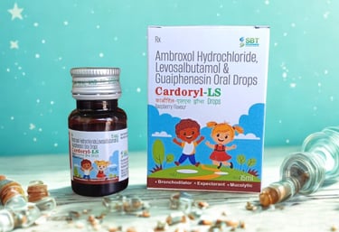 Cardoryl-LS oral drops 15 ml dropper bottle pediatric cough medicine