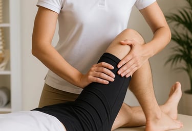 Tratamiento de fisioterapia general para recuperación funcional